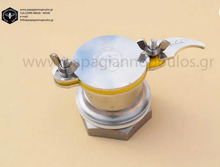 ΚΑΝΟΥΛΑ ΜΕΛΙΟΥ ΑΝΟΞΕΙΔΩΤΗ ΜΕ ΠΑΞΙΜΑΔΙ 1 1/2″(INOX/AISI/304 BA)
